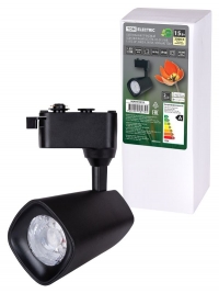 Светильник трековый однофазный LED TRL-02-015-WB 15 Вт, 24°, 3000 К, 90 Ra, черный, TDM .  TDM Electric