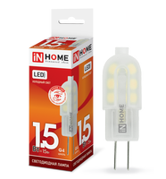 Лампа сд LED-JC-VC 1.5Вт 12В G4 6500К 135Лм IN HOME IN HOME