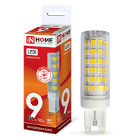 Лампа сд LED-JCD-VC 9Вт 230В G9 4000К 810Лм IN HOME IN HOME