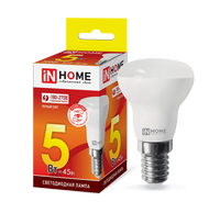Лампа сд LED-R39-VC 5Вт 230В Е14 3000К 410Лм IN HOME IN HOME
