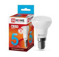 Лампа сд LED-R39-VC 5Вт 230В Е14 4000К 410Лм IN HOME IN HOME
