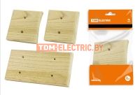 Накладки на бревно деревянные TDM ELECTRIC