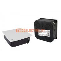 Распаячная коробка СП 115х115х45мм, крышка, метал. лапки, IP20, инд. штрихкод, TDM  TDM Electric