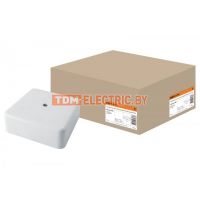 Коробка распаячная КР 50х50х20 ОП белая IP40 TDM  TDM Electric