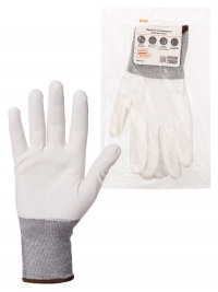 Перчатки полиамидные "Контакт-Сенс", полиуретановое покрытие, 9, 15 кл., 29-31 г, 1 пара, TDM .  TDM Electric