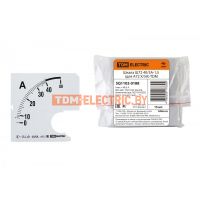 Шкала Ш72   40/5А-1,5 (для А72 Х/5А) TDM  TDM Electric