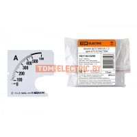 Шкала Ш72  500/5А-1,5 (для А72 Х/5А) TDM  TDM Electric