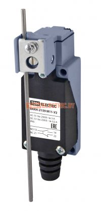 Концевой выключатель ВККН-2159 М11-У2 регулируемый стержень мет. 5А 1з+1р метал. корпус IP65 TDM  TDM Electric