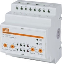 Контроллер автоматического ввода резерва КАВР 3Ф 230В АС на 2 ввода TDM .  TDM Electric