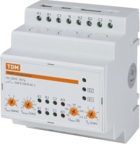 Контроллер автоматического ввода резерва с секционированием КАВРС 3Ф 230В АС на 2 ввода TDM .  TDM Electric