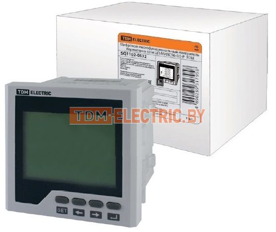 Цифровой многофункциональный измеритель параметров сети ЦП-МИПС96-0,5-Р  TDM  TDM Electric