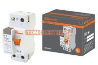 Устройство защитного отключения ВД63 2Р 40А 100мА (электронное) TDM  TDM Electric
