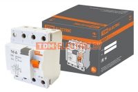 Устройство защитного отключения ВД63 4Р 40А 100мА (электронное) TDM  TDM Electric