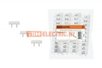 Маркеры для ЗКБ 1,5мм2 цифры 1-10 (упак. 100 шт.) TDM  TDM Electric