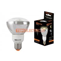 Лампа энергосберегающая КЛЛ- RM80 FR-15 Вт-2700 К–Е27 TDM  TDM Electric