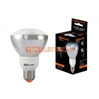 Лампа энергосберегающая КЛЛ- RM80 FR-15 Вт-4000 К–Е27 TDM  TDM Electric