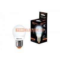 Лампа энергосберегающая КЛЛ-G45-11 Вт-4000 К–Е27 TDM  TDM Electric