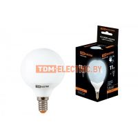 Лампа энергосберегающая КЛЛ-G55-11 Вт-4000 К–Е14 TDM  TDM Electric