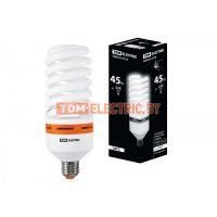 Лампа энергосберегающая КЛЛ-FS-45 Вт-4000 К–Е27 (73х196 мм) TDM  TDM Electric