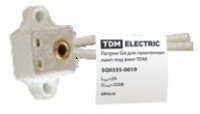 Патроны для галогенных ламп G4, GU5.3, G9, GU10	 TDM .  TDM Electric