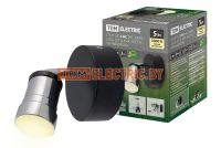 Спот LED СНС 5Вт, 3000 K, 230 В, 50 Гц, IP44, Костус, черный/хром TDM  TDM Electric