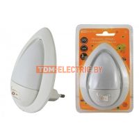 Ночник "Яйцо" с выключателем, белый, 0,5 Вт, 220 В TDM  TDM Electric