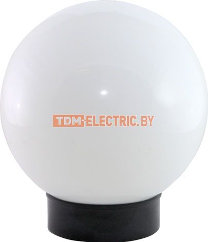 Светильник НТУ 03- 60-160 шар d=160 мм IP54 (опал ПММА, основание плоское ПК, Е27) TDM  TDM Electric