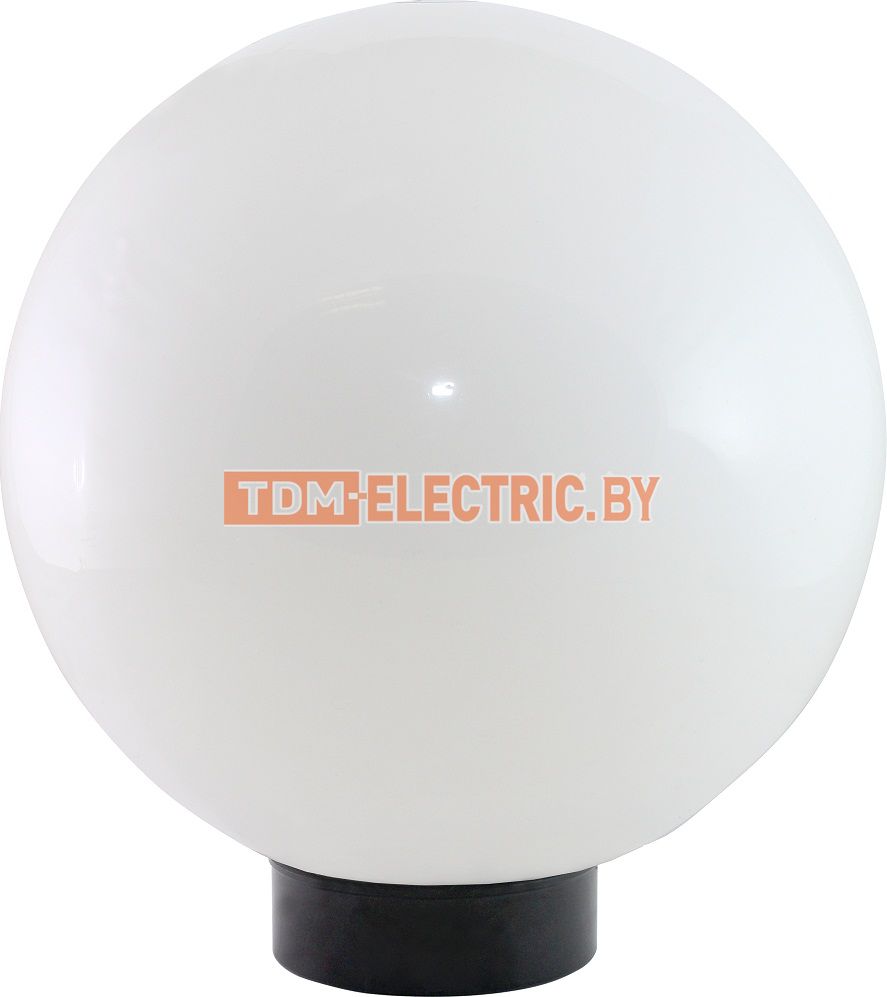 Светильник НТУ 03- 60-250 шар d=250 мм IP54 (опал ПММА, основание плоское ПК, Е27) TDM  TDM Electric