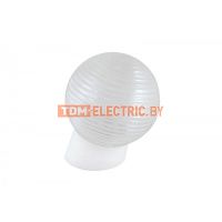 Светильник НББ 64-60-025 УХЛ4 (шар стекло "Кольца"/наклонное основание) TDM  TDM Electric