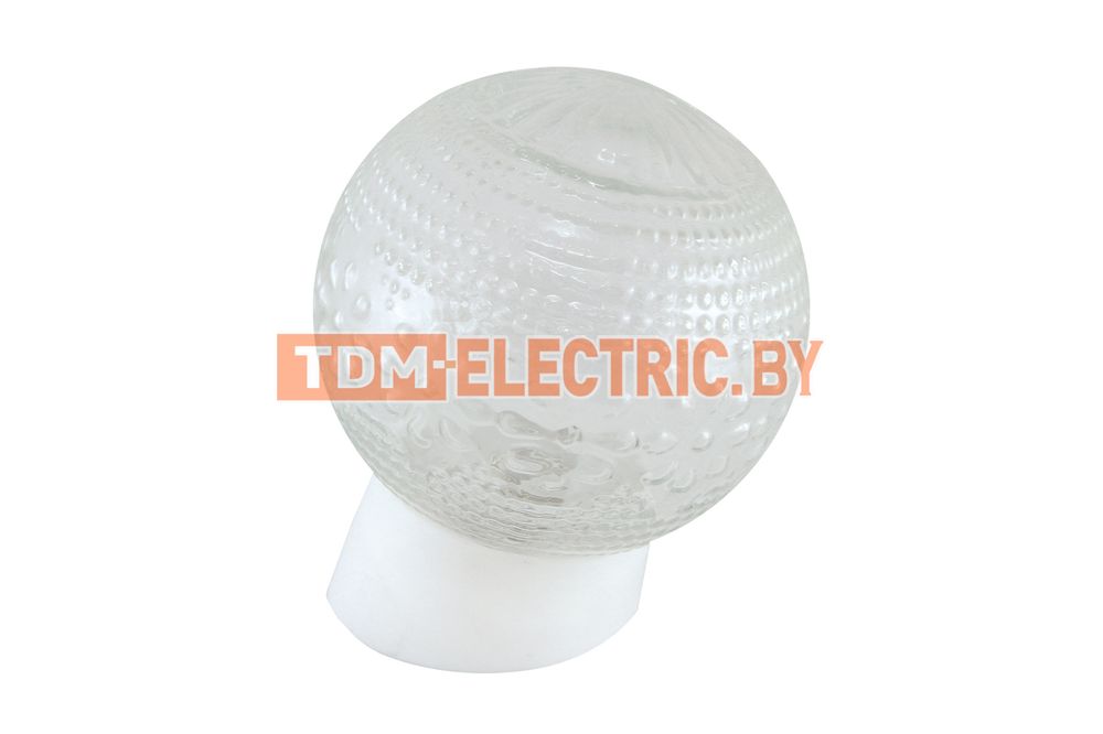 Светильник НББ 64-60-025 УХЛ4 (шар стекло "Цветочек"/наклонное основание) TDM  TDM Electric