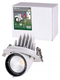 Светильник встраиваемый поворотный "Акцент-1" LED DSL-01-030-WW 30 Вт, 24°, 3000 К, 90 Ra, IP40, TDM .  TDM Electric