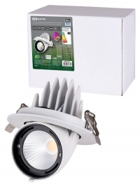 Светильник встраиваемый поворотный "Акцент-1" LED DSL-01-030-NW 30 Вт, 24°, 4000 К, 90 Ra, IP40, TDM .  TDM Electric