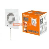 Вентилятор бытовой настенный 120 СВ, с выключателем, TDM  TDM Electric