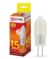 Лампа сд LED-JC-VC 1.5Вт 12В G4 3000К 95Лм IN HOME IN HOME