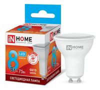 Лампа сд LED-JCDRC-VC 8Вт 230В GU10 4000К 600Лм IN HOME IN HOME