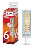 Лампа сд LED-JCD-VC 6Вт 230В G4 6500К 540Лм IN HOME IN HOME