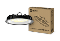 Светильник складской сд LHB-UFO-VC 100Вт 230В 5000К 7500Лм IP65 без пульсации IN HOME IN HOME