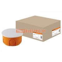 Распаячная коробка СП D80х40мм, крышка, IP20, TDM  TDM Electric