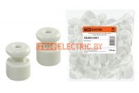 Керамический изолятор для ретро провода белый (100шт)  Эко  TDM. SQ2802-0001 TDM Electric