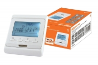 Термостат для теплых полов электронный ТТПЭ-1 16А 250В с датчиком 3м TDM SQ2503-0001.  TDM Electric