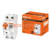 АВДТ 64 2Р C10 30мА - Автоматический Выключатель Дифференциального тока  TDM SQ0205-0003 TDM Electric