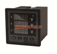 Цифровой вольтметр ЦП-В72х3 0-999кВ-0,5 (однофазный / 3 диспл.), акционный) TDM SQ1102-0506 TDM Electric