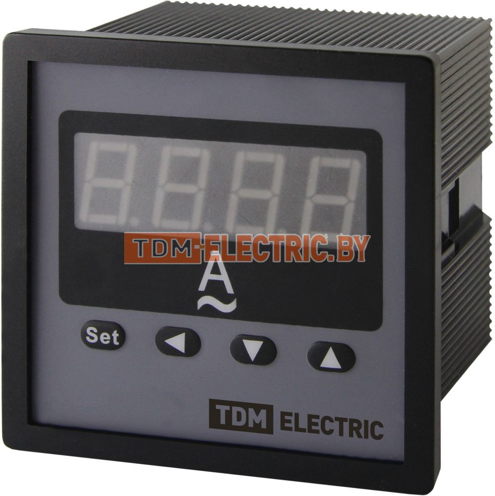 Цифровой амперметр ЦП-А72 0-9999А-0,5-Р TDM SQ1102-0521 TDM Electric