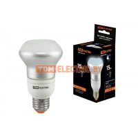 Лампа энергосберегающая КЛЛ- RM63 FR-15 Вт-4000 К–Е27 TDM SQ0323-0148 TDM Electric
