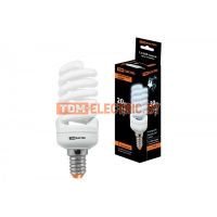 Лампа энергосберегающая КЛЛ-FSТ2-20 Вт-4000 К–Е14 КОМПАКТ (41х108 мм) TDM SQ0323-0190 TDM Electric
