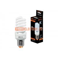 Лампа энергосберегающая КЛЛ-FSТ2-20 Вт-4000 К–Е27 КОМПАКТ (41х108 мм) TDM SQ0323-0193 TDM Electric