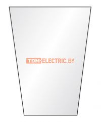 Стекло матовое (комплект 4 шт.) для светильников 4060 четырехгранник (металл) TDM  TDM Electric