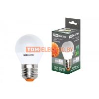 Лампа светодиодная FG45-5 Вт-220 В-3000 К–E27 TDM  TDM Electric