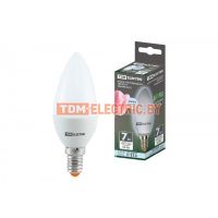 Лампа светодиодная FС37-7 Вт-230 В -4000 К–E14 TDM  TDM Electric