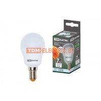 Лампа светодиодная FG45-7 Вт-230 В-4000 К–E14 TDM  TDM Electric